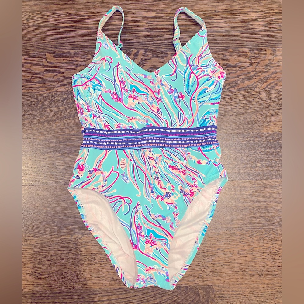 Lilly Pulitzer one piece vibrant bathing suit